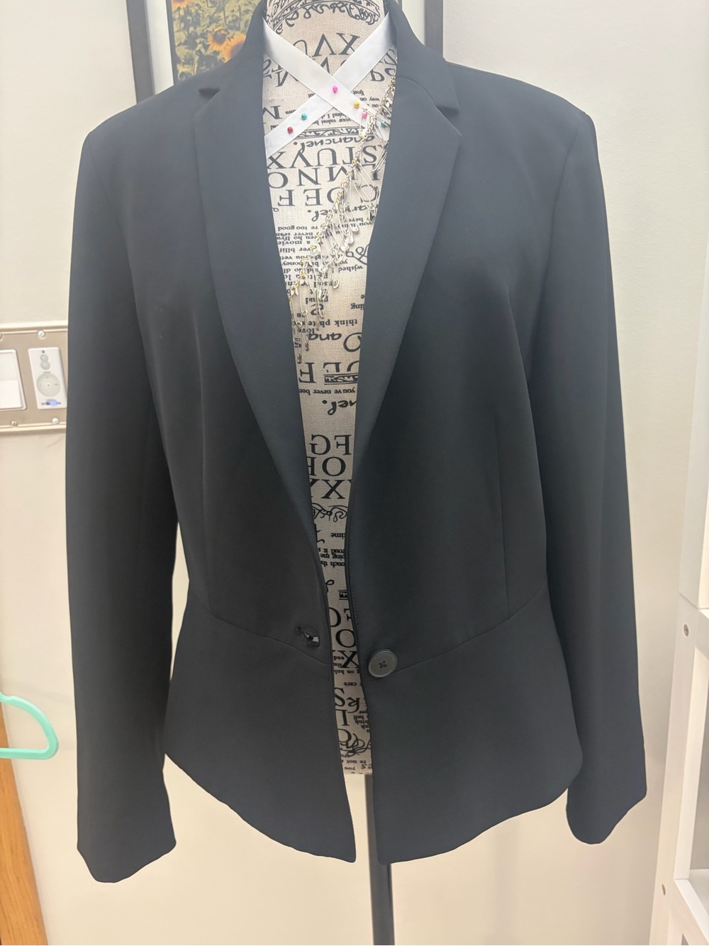 Banana Republic Black Tailored Women's Blazer